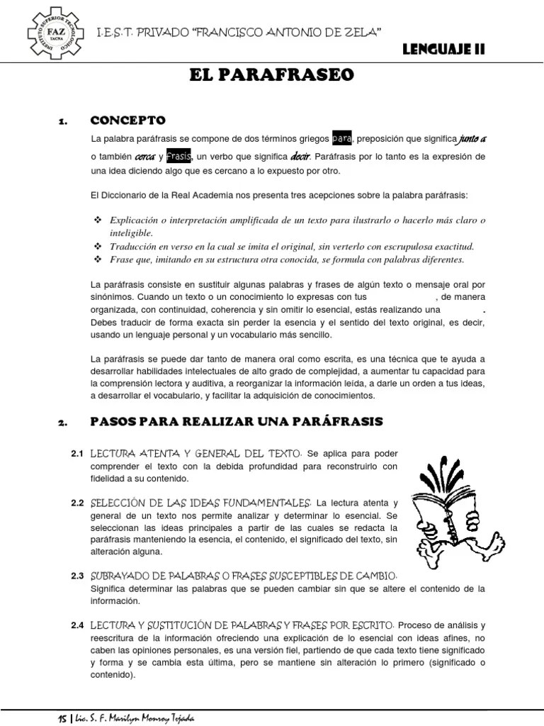 PARAFRASEO