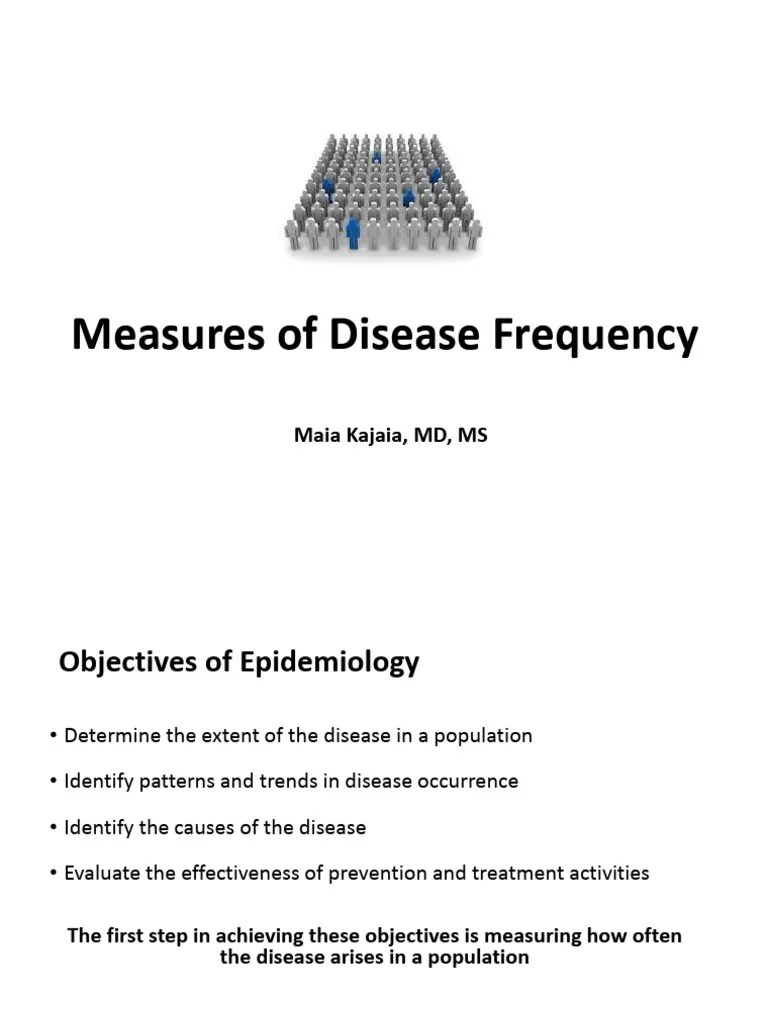 3Measures of Disease Frequency PDF Incidence (Epidemiology