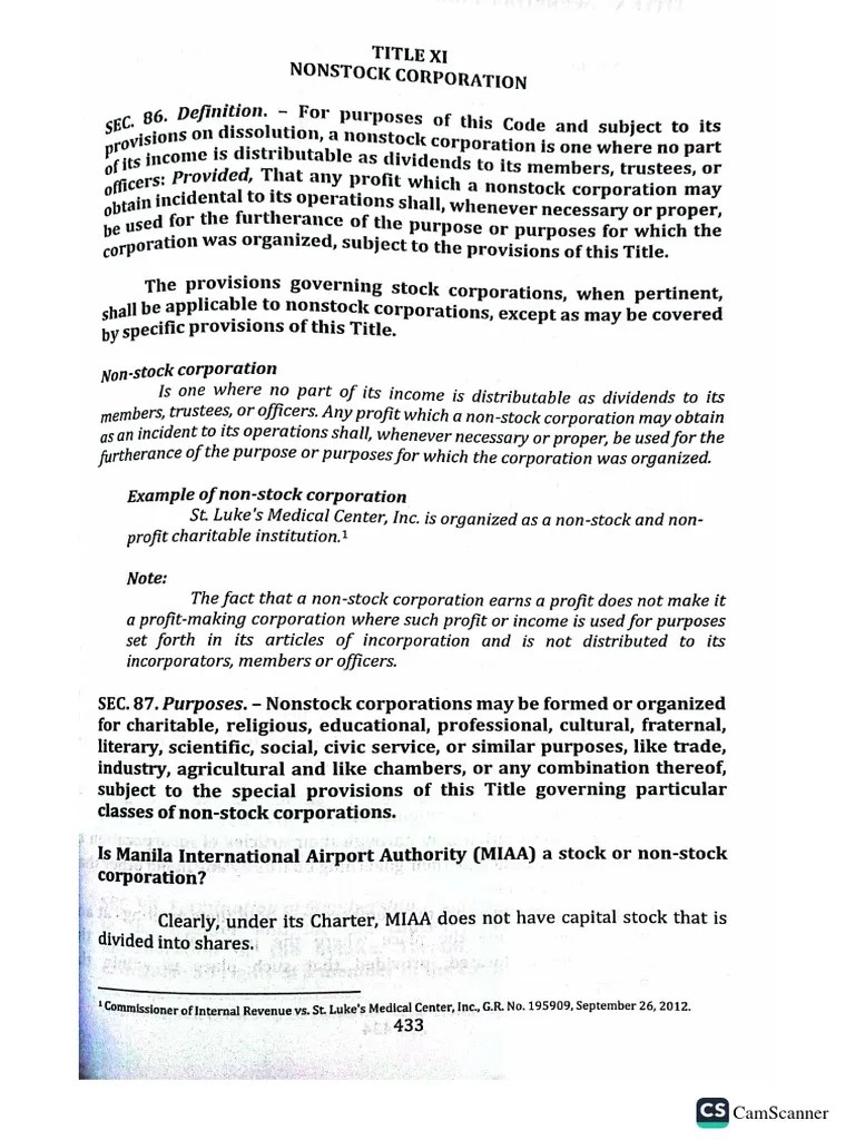 T11 Nonstock Corp PDF