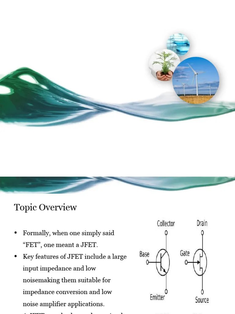 JFET (Junction Field Effect Transistor) PDF Field Effect Transistor