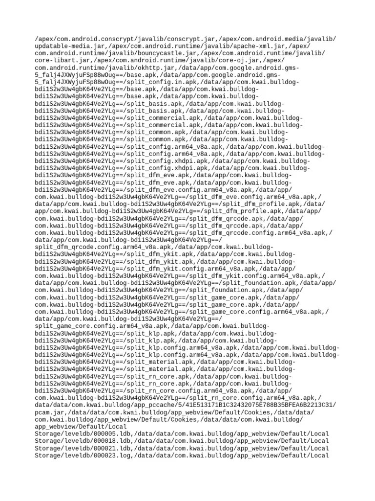 Dump PDF Cache Databases