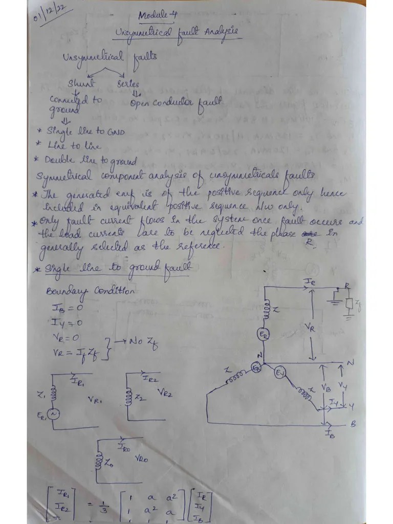 Power System Analysis Module 4 VTU PDF