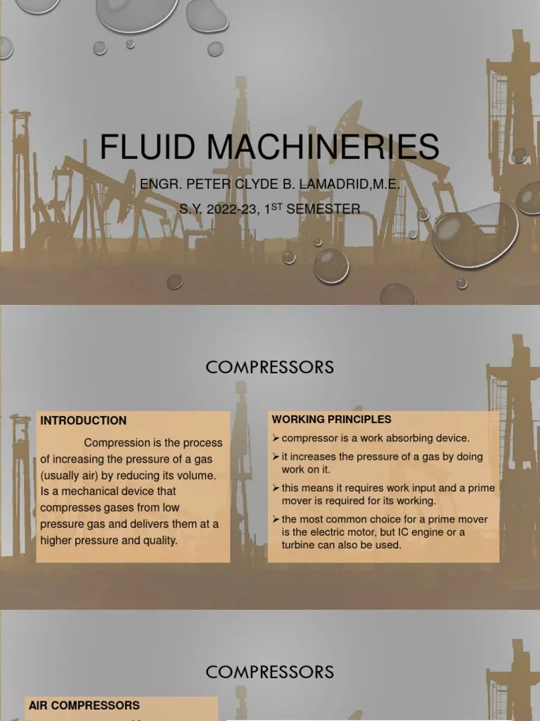 4 Compressors PDF Engines Mechanical Engineering