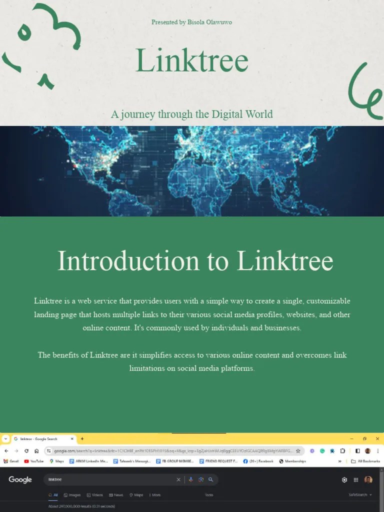 Linktree A Comprehensive Guide PDF Popular Culture & Media Studies