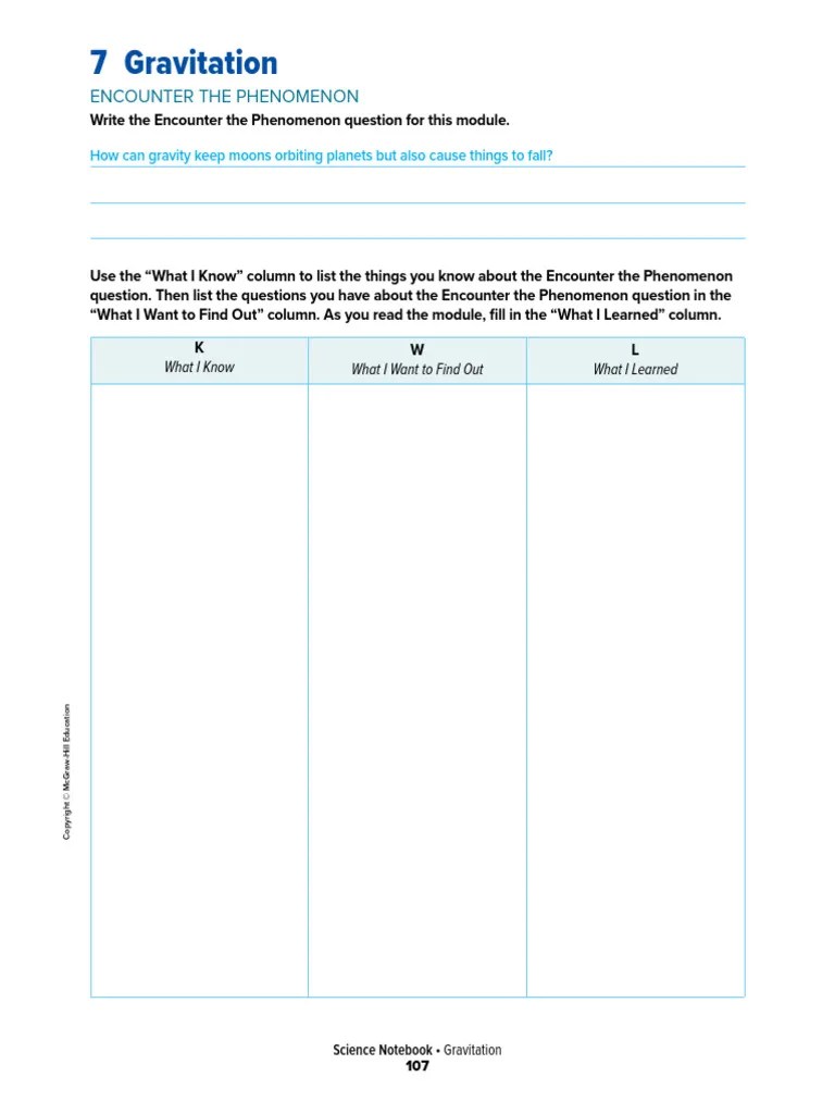 Answer Key Gravitation Worksheet PDF Gravity Orbit