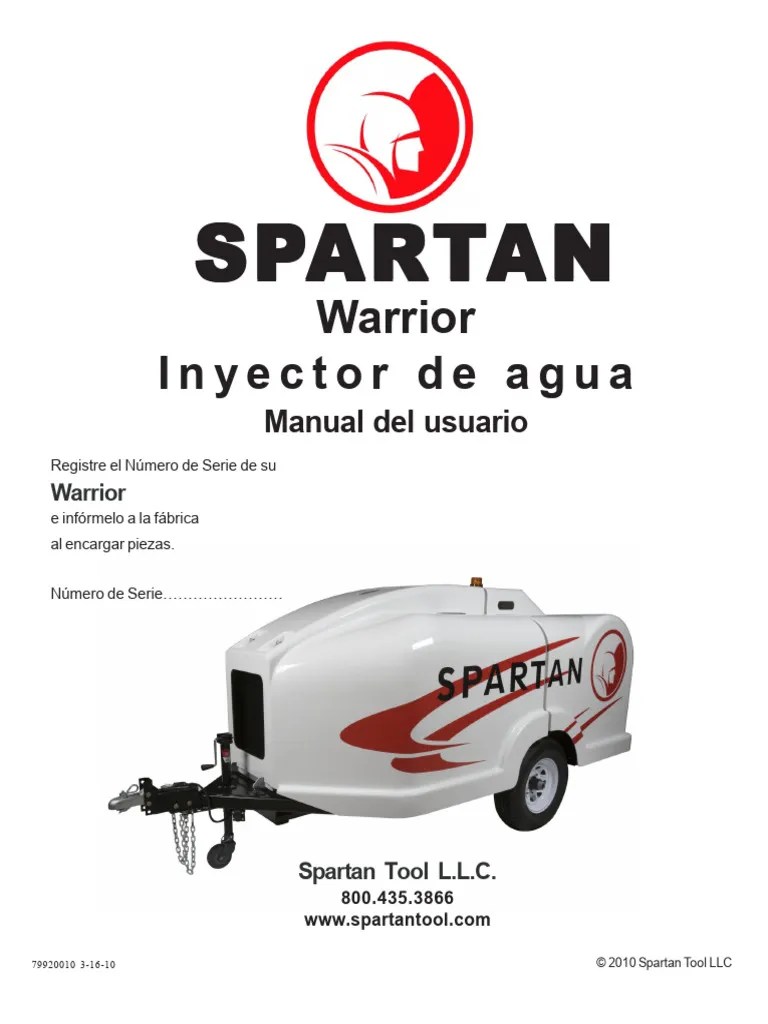 Warrior Spanish Manual | PDF | Bomba | Agua