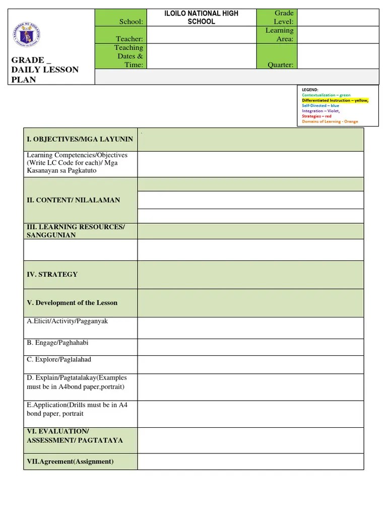 Modified Lesson Plan LATEST PDF
