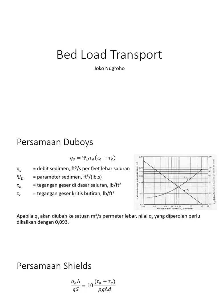 03 Bed Load Transport PDF
