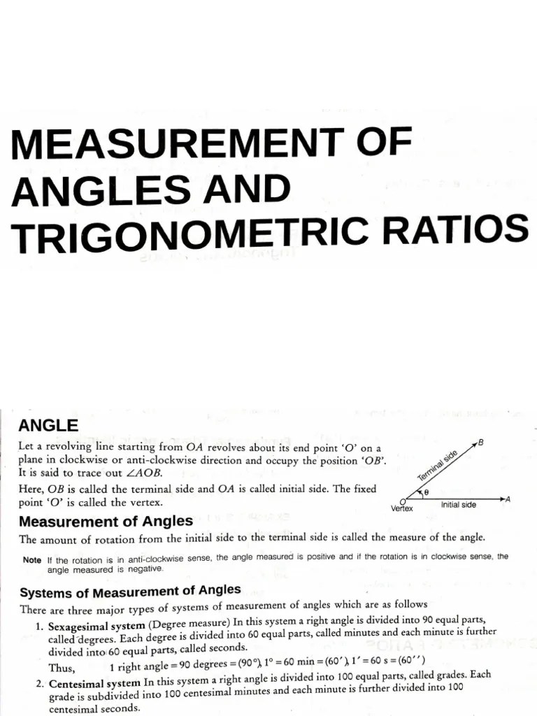 Trigonometry Basic PDF