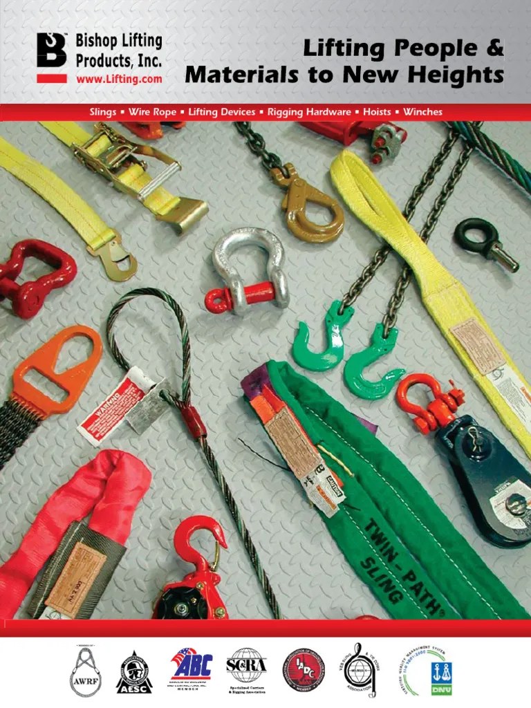 Slings Â Wire Rope Â Lifting Devices Â Rigging Hardware Â Hoists PDF Crane