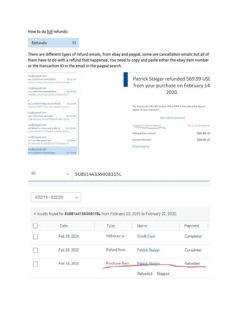 How To Do Refunds PDF