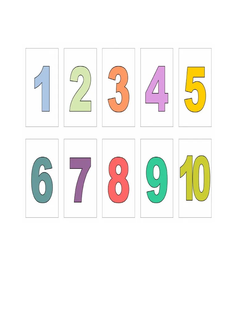 Rge Printable Number Cards 1 10.Jpg PDF