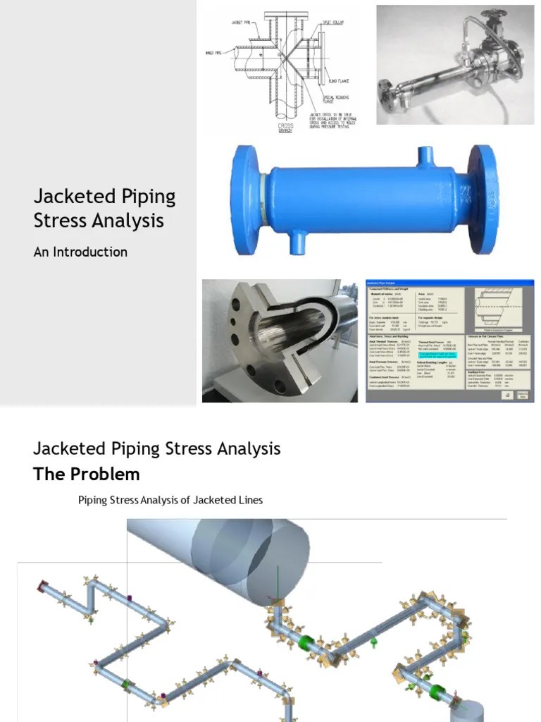 Jacketed Piping PDF Stress (Mechanics) Pipe (Fluid Conveyance)