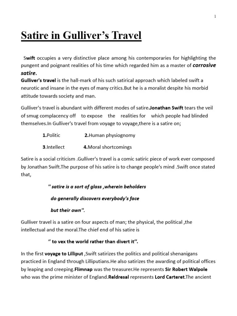 Gulliver's Travels PDF