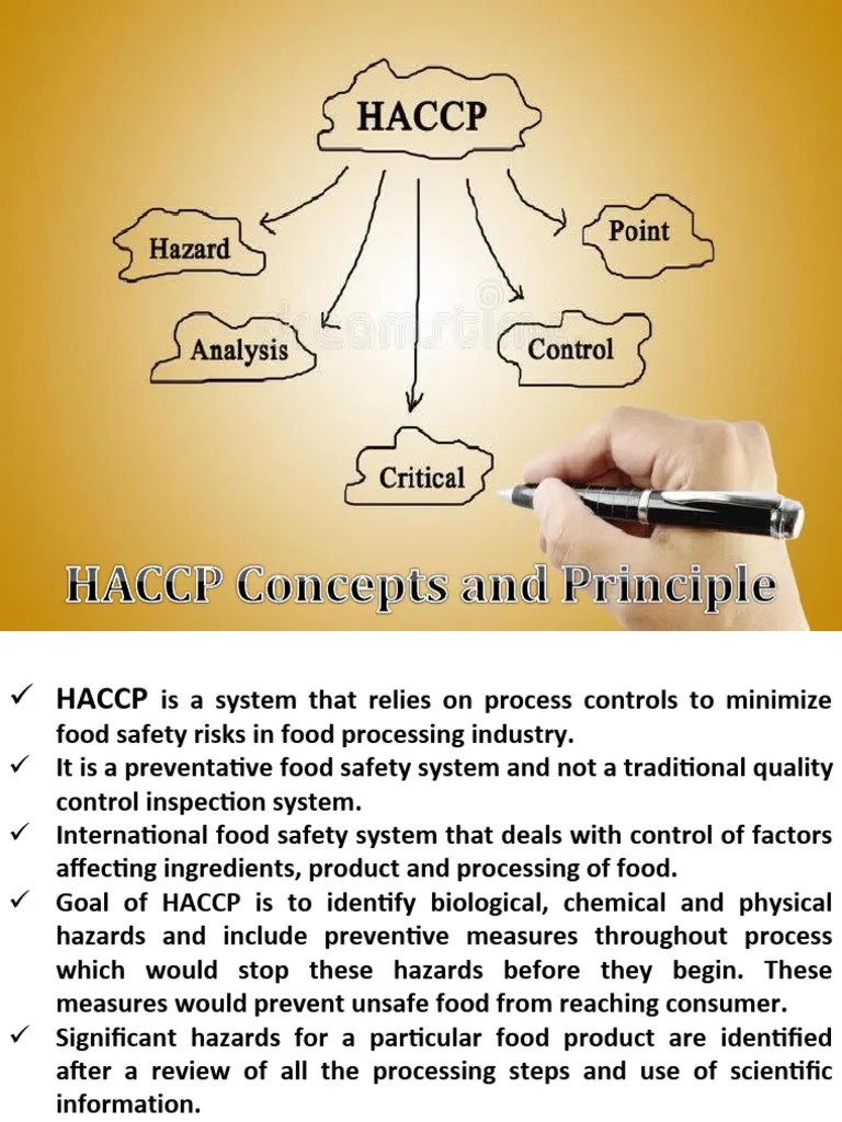 HACCP Concepts and Principle PDF