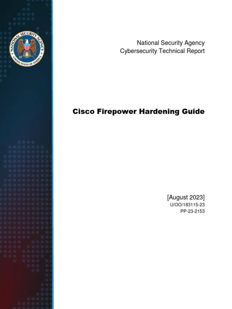 Cisco Firepower Hardening Guide PDF Transport Layer Security
