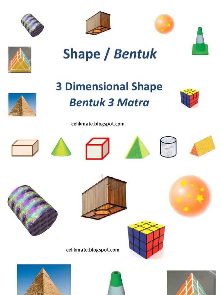 BENTUK 3 DIMENSI