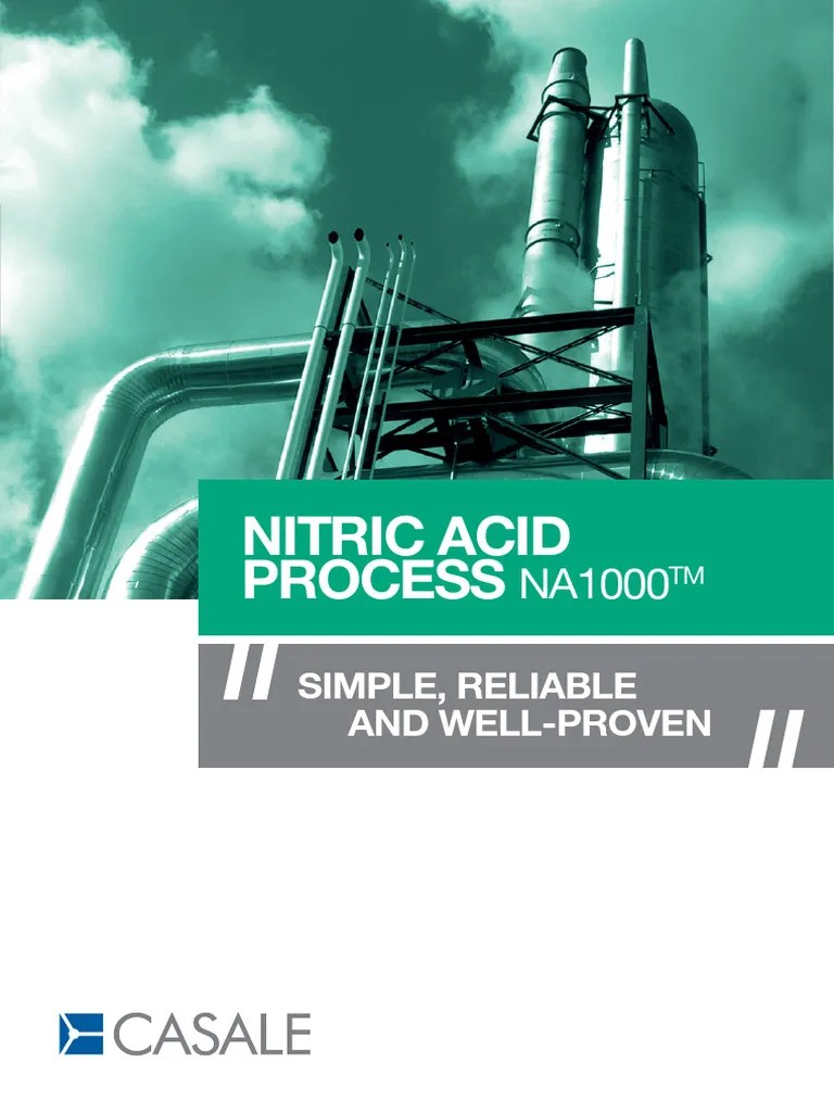 NitricAcidPlantsNA1000 PDF Nitric Acid Nitrous Oxide