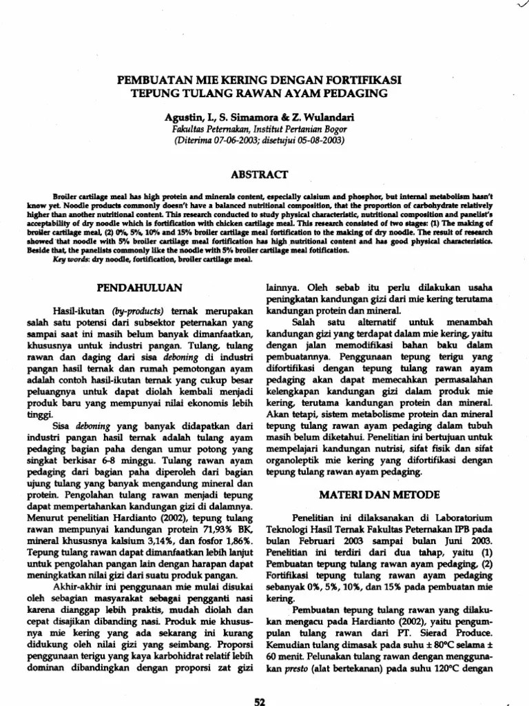 Pembuatan Mie Kering_JURNAL