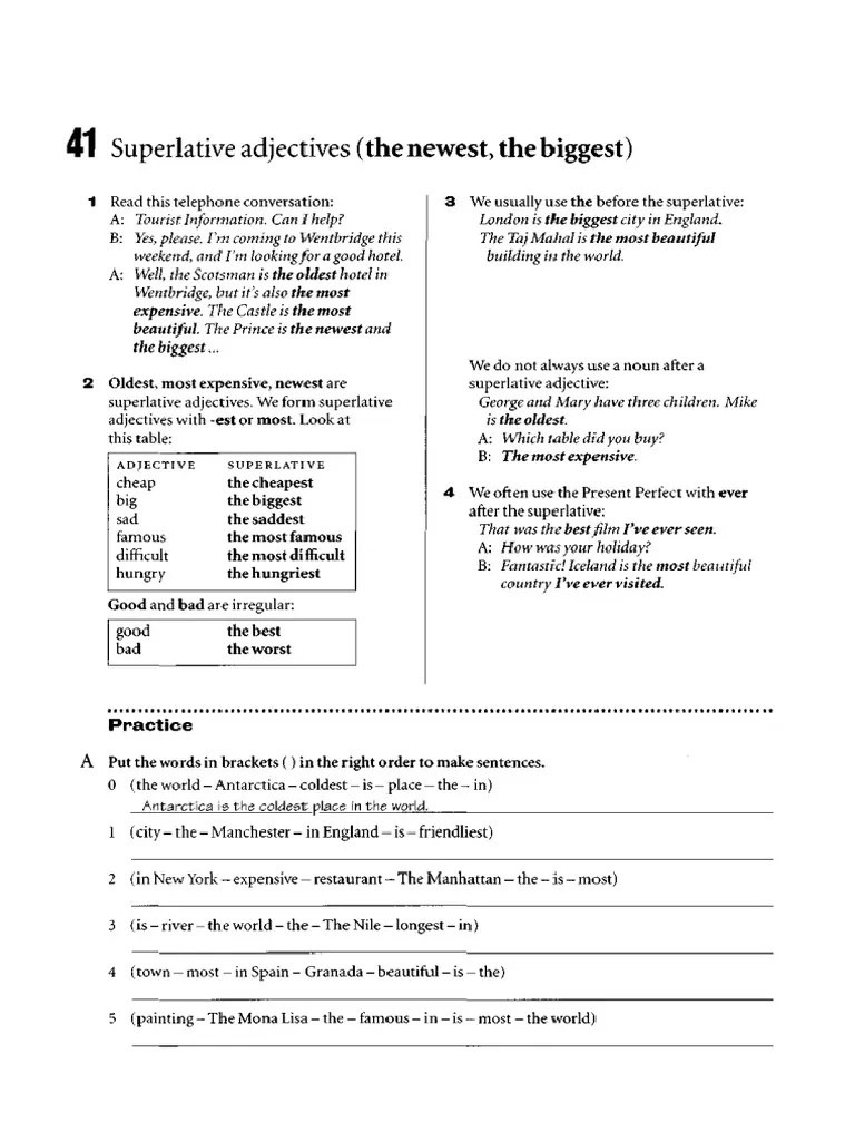 Superlative PDF