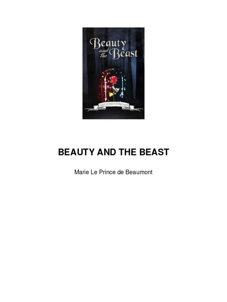 Beauty and The Beast PDF