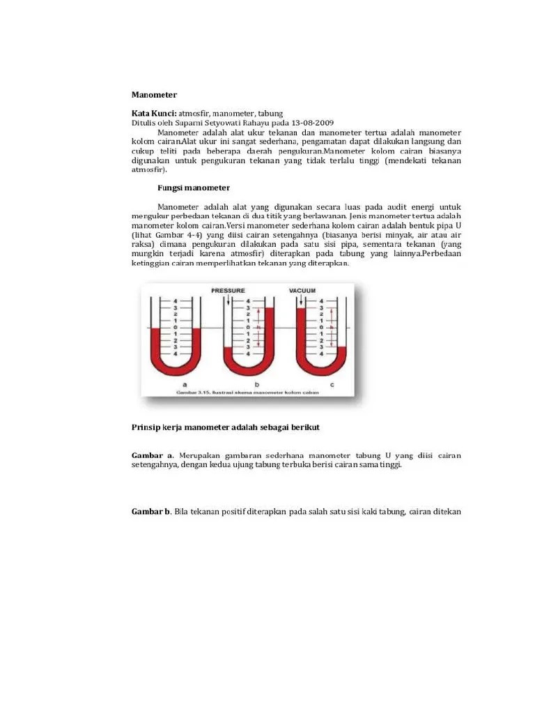 Manometer PDF