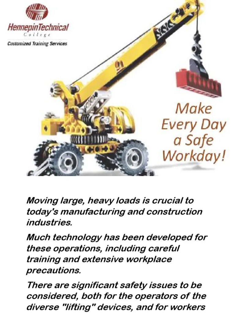 Rigging Fundamentals Presentation PDF