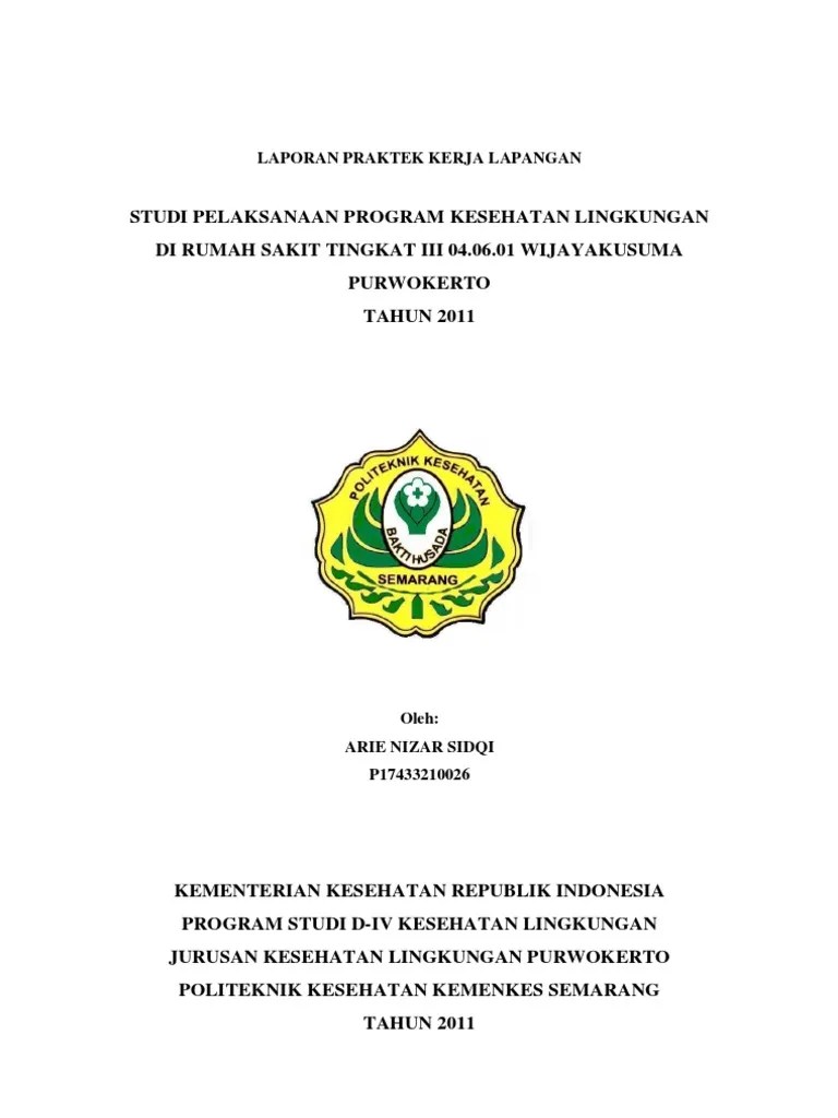 Contoh Laporan Pkl Rekam Medis Seputar Laporan