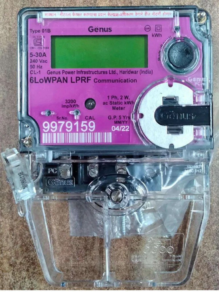 Genus KWH Meter PDF