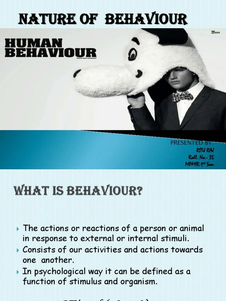 Fundamental of Human Behaviour PDF
