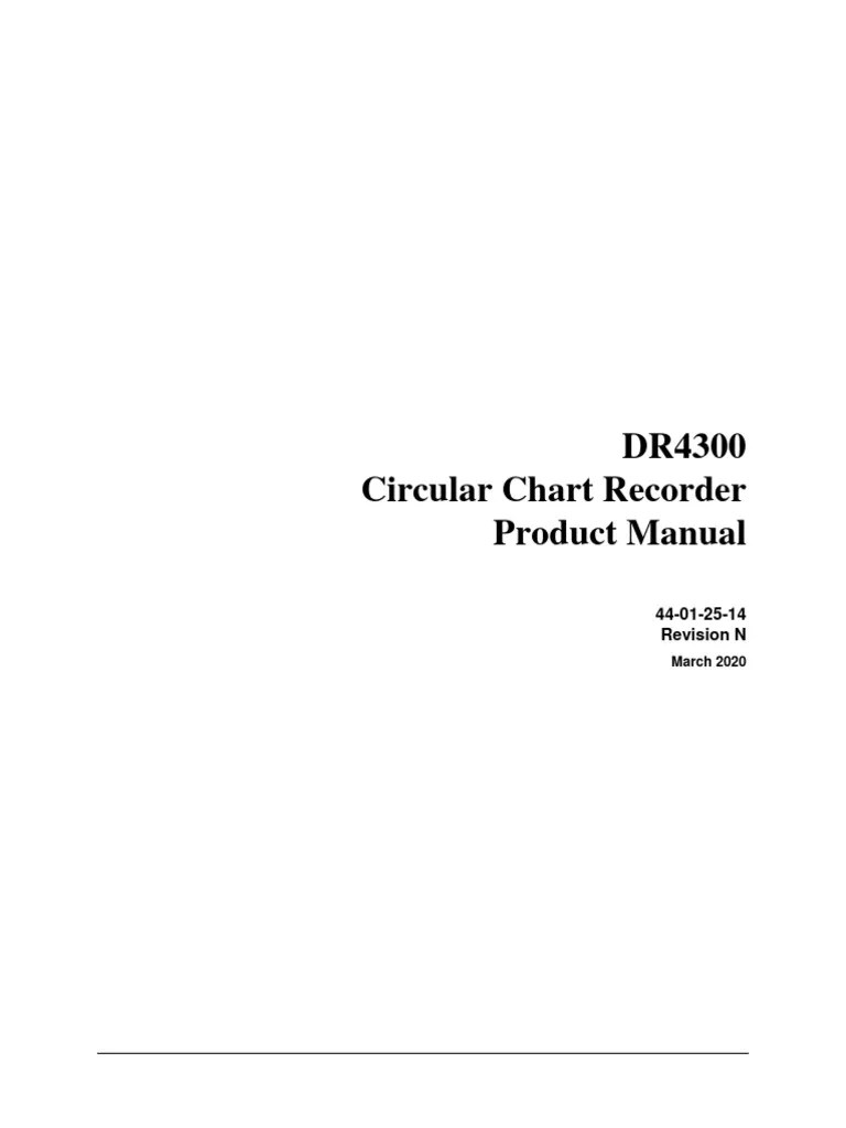 DR4300 Manual PDF Parameter Programming) Troubleshooting