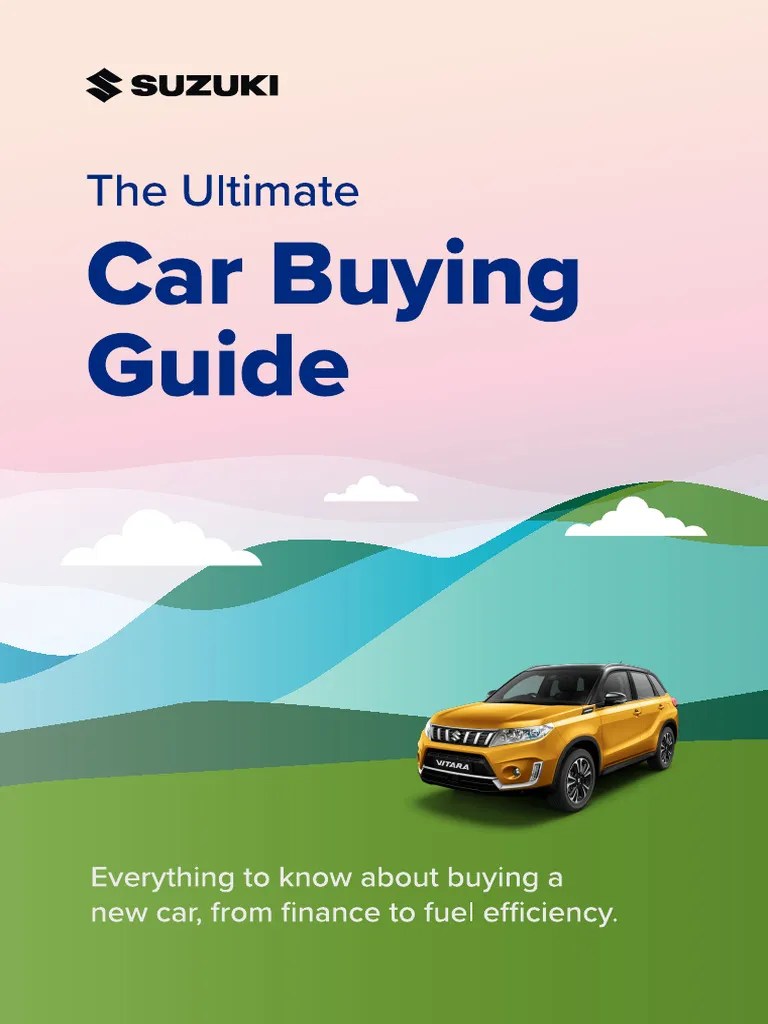 Ultimate Car Buying Guide PDF Law