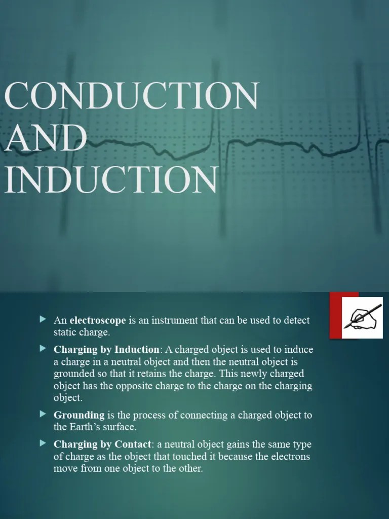 Conduction and Induction PDF Electric Charge Lightning