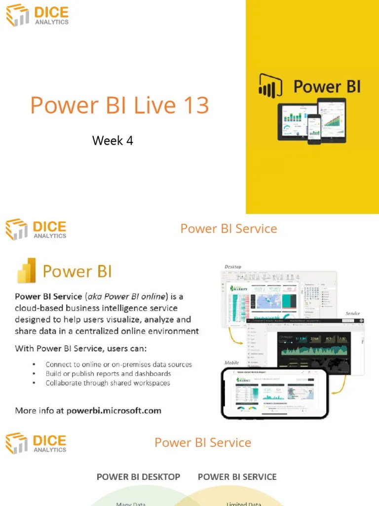 Power BI Week 4 PDF
