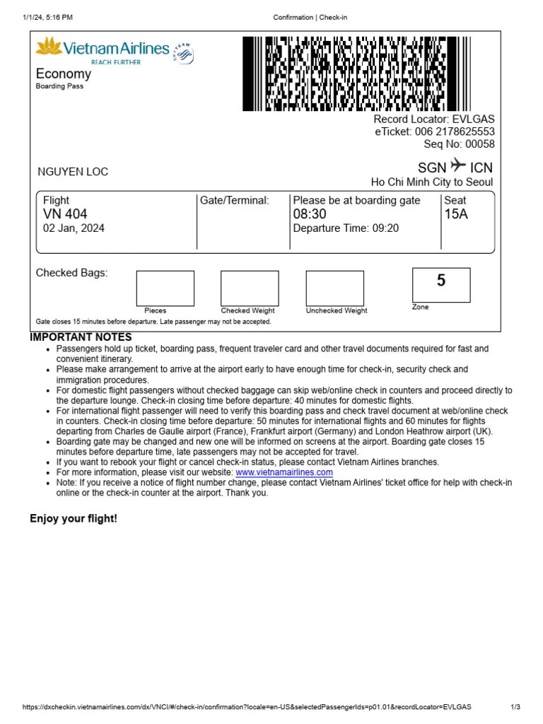 Confirmation_Checkin PDF