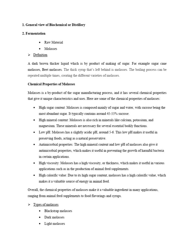 Molasses+Fermentation PDF