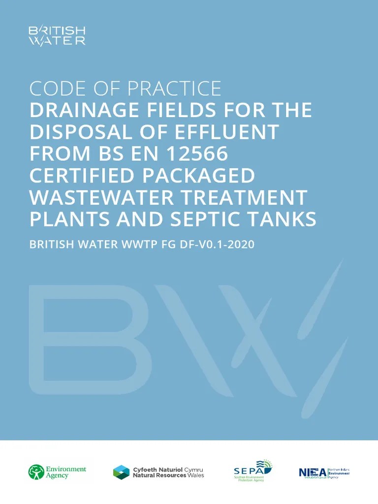 British Water Code of Practice Drainage Fields For The Disp PDF