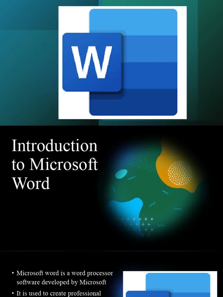Introduction to Microsoft Word PDF