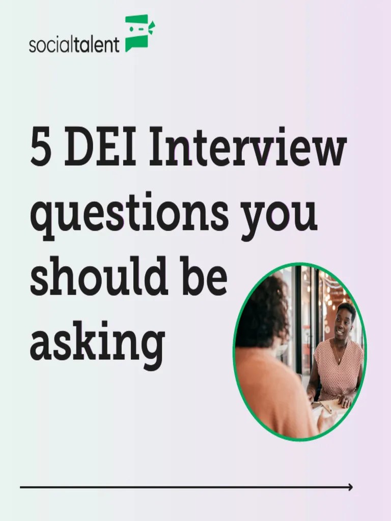 5 DEI Questions to Ask in an Interview 1693141682 PDF