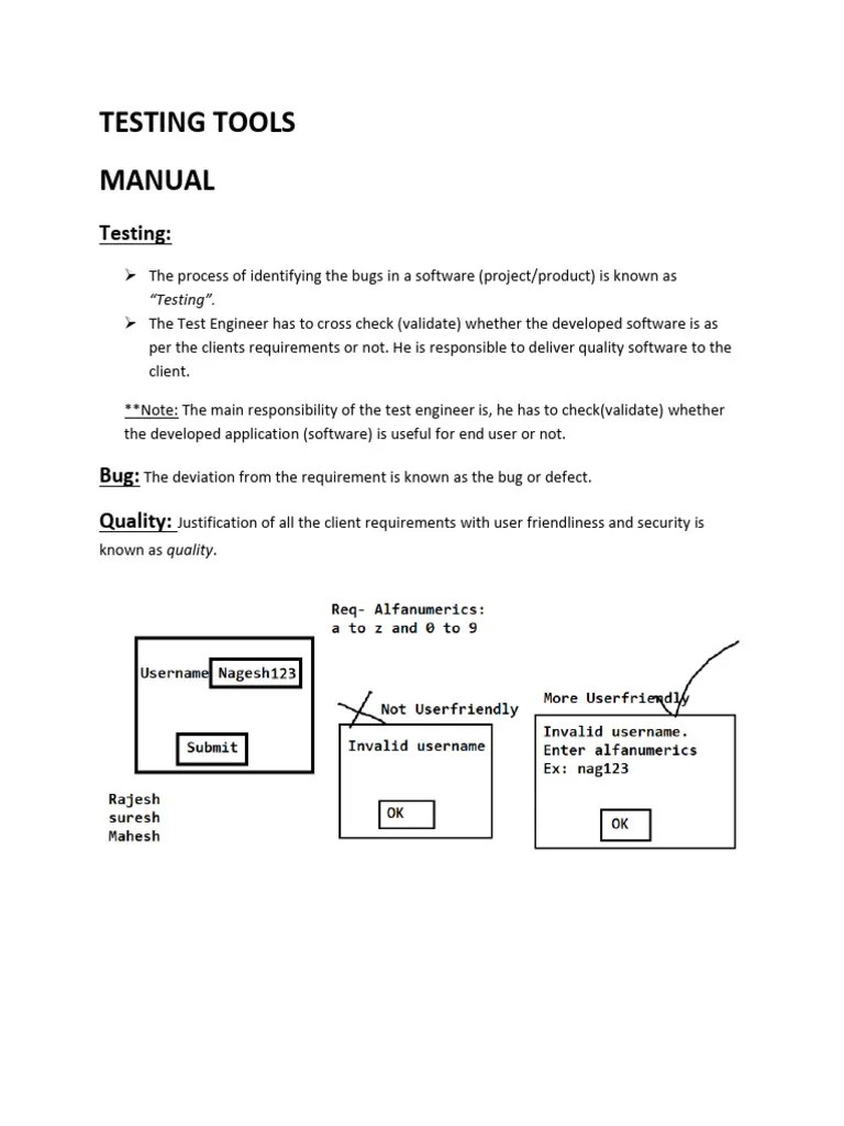 Manual Testing Interview Question PDF Scrum (Software