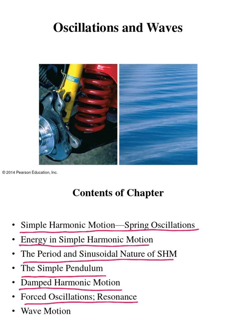 class notes PDF Oscillation Waves