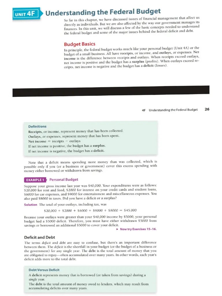 Federal Budget | PDF