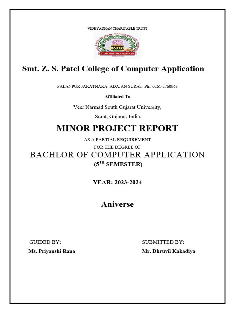 MINOR_PROJECT_TITLE_PAGE PDF sites Usability