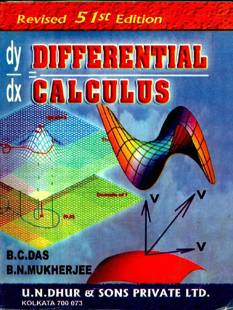 Differential Calculus by Das & Mukherjee PDF Rainbow Integral