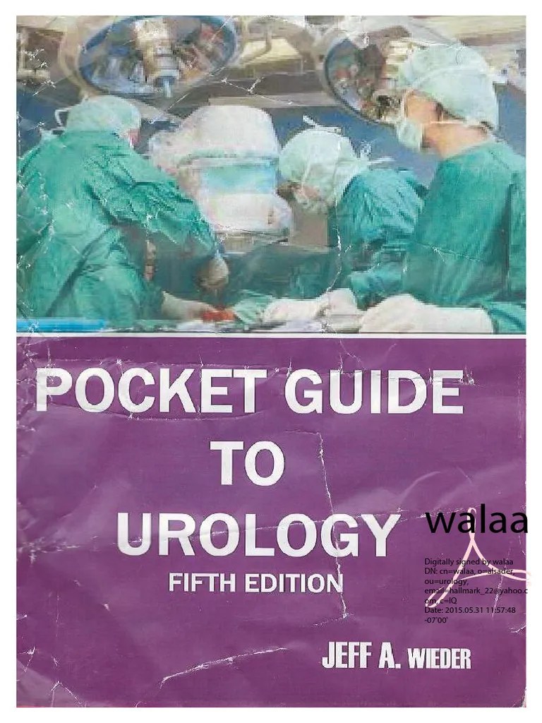 Pocket Guide To Urology PDF