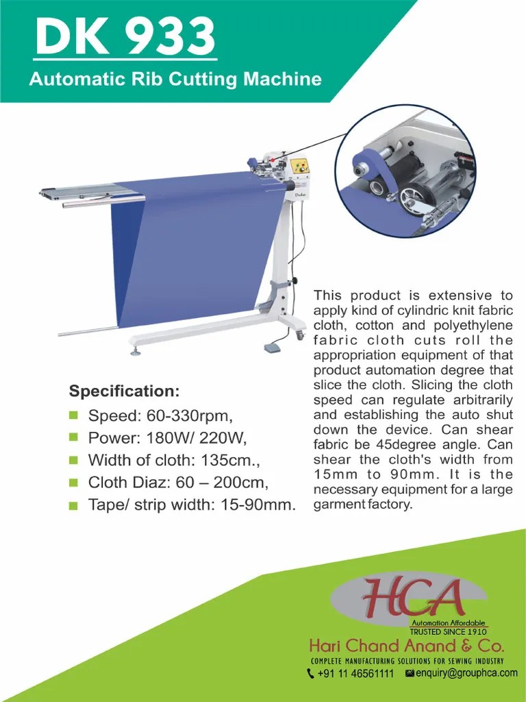 Automatic Rib Cutting Machine PDF