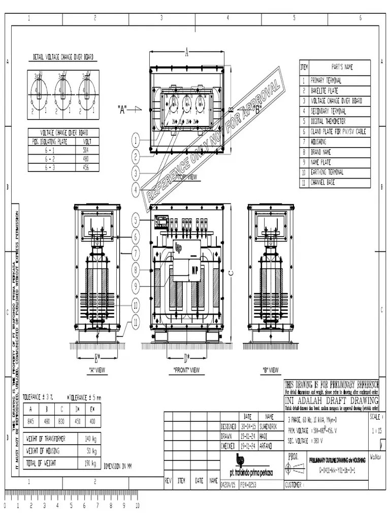 Draw 10 Kva Onwj PDF