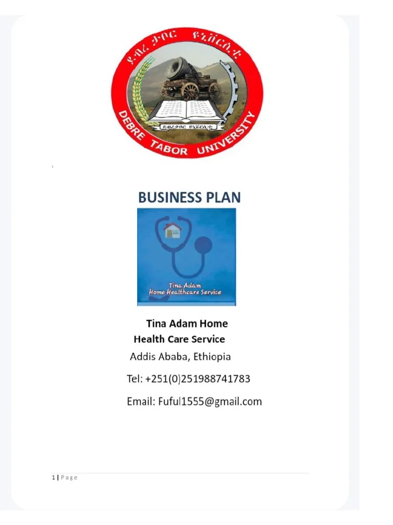 Business Plan PDF PDF