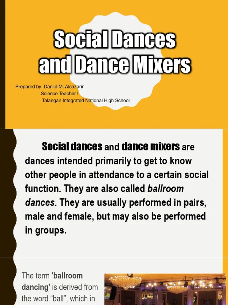 Social Dances and Dance Mixers Download Free PDF Ballroom Dance