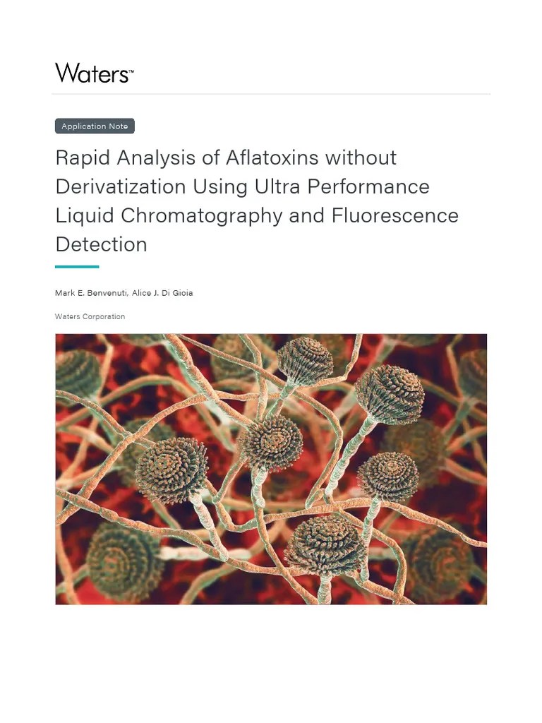 Rapid Analysis of Aflatoxins Without Derivatization Using Ultra